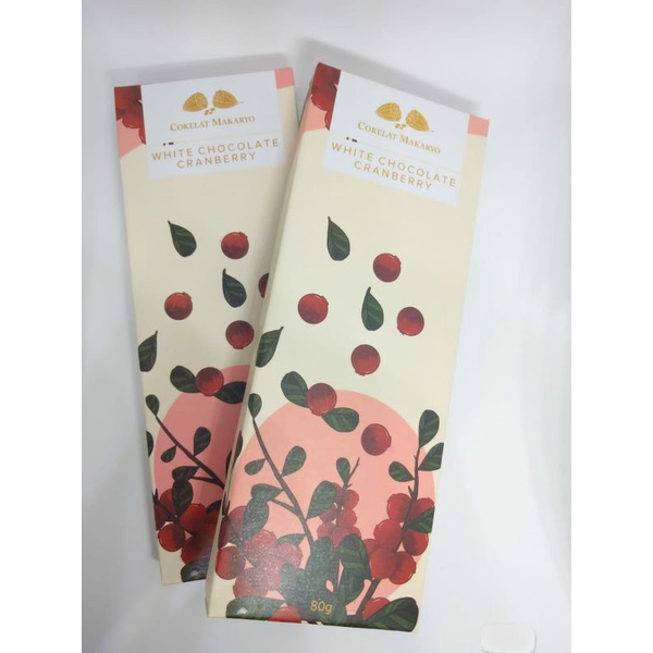 

White Chocolate Cranberry / Coklat Makaryo