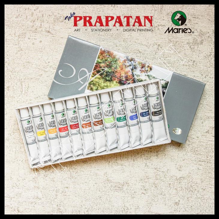 

BISA COD MARIES ACRYLIC COLOR / CAT AKRILIK SET 12 WARNA TERBAIK 11