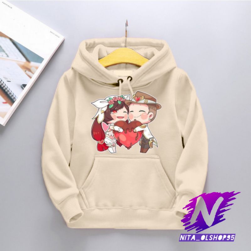 Hoodie Layla dan Clint Hoodie anak lucu karakter mobile legends