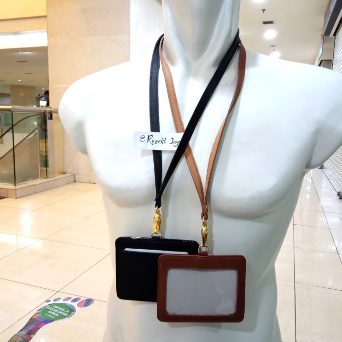 

Gaya Id Card Name Tag Id Card Tali Landscape 2 Slot Kwalitas Premium Promo