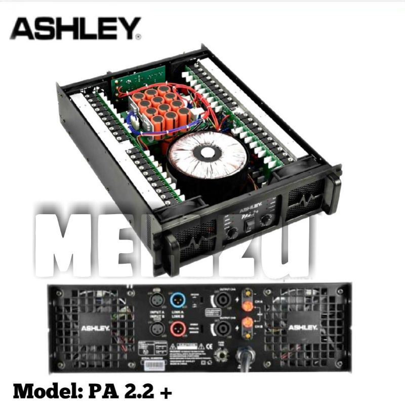 Power Ashley PA 2.2 + Original Amplifier Ashley PA 2.2+ Class GB