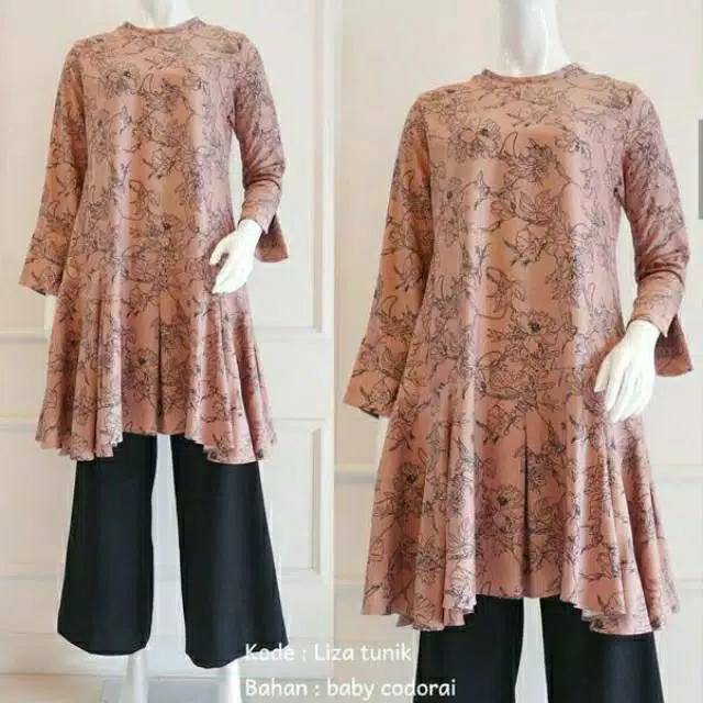Baju Muslim Liza Tunik by Disiko Exclusive