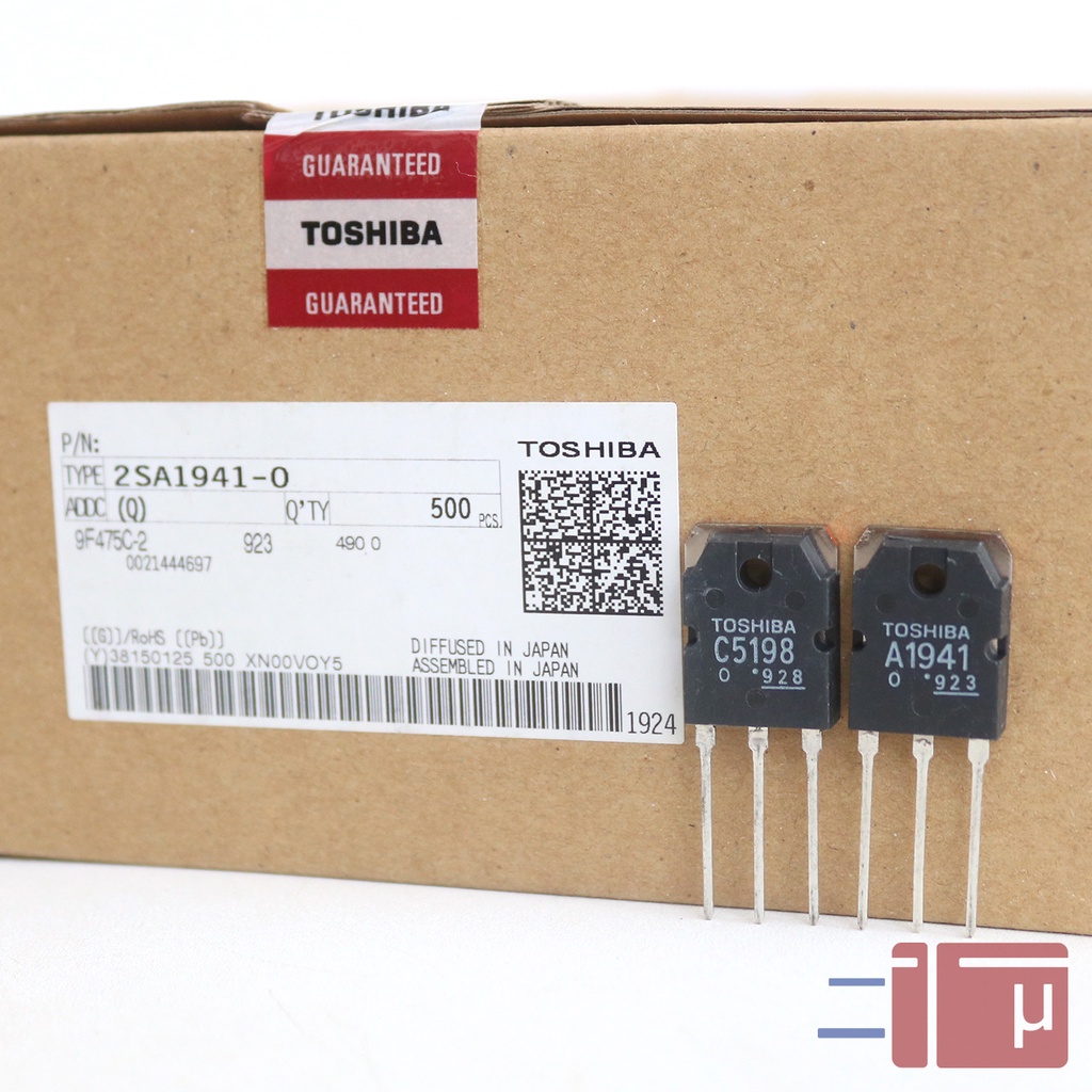 Transistor Toshiba 2SA1941 2SC5198 A1941 C5198 Set Original Japan