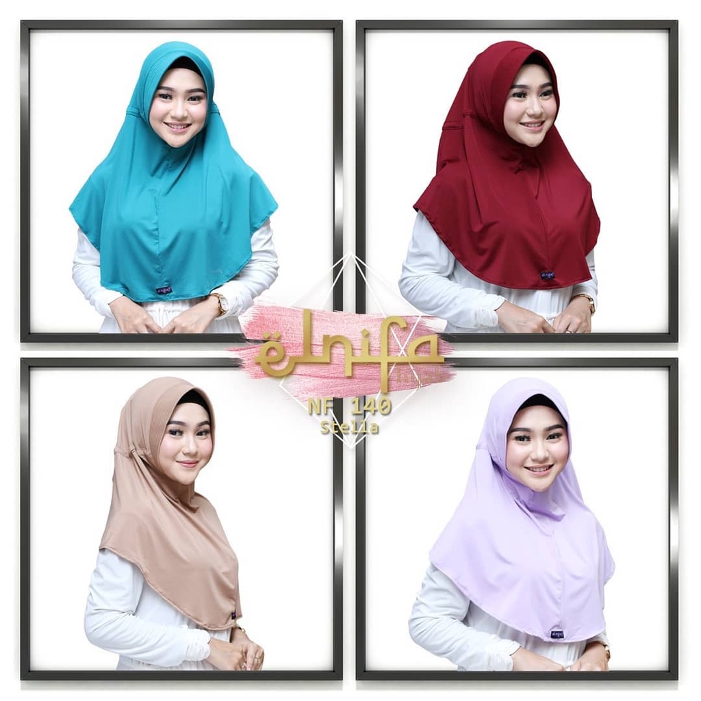 JILBAB ELNIFA SERUT POLOS Part 1