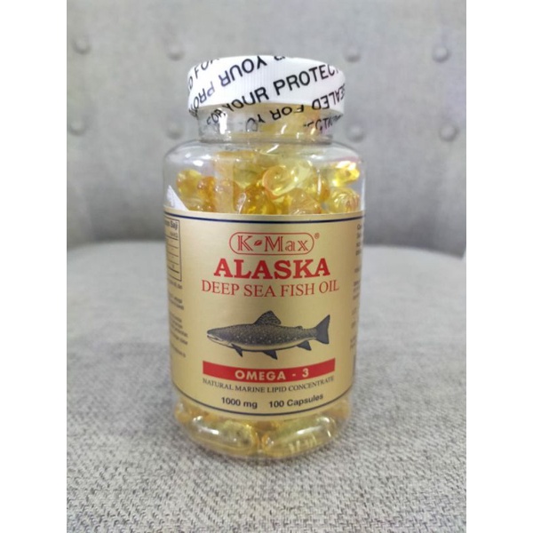 K-MAX Omega 3 Alaska Deep Sea Fish Oil