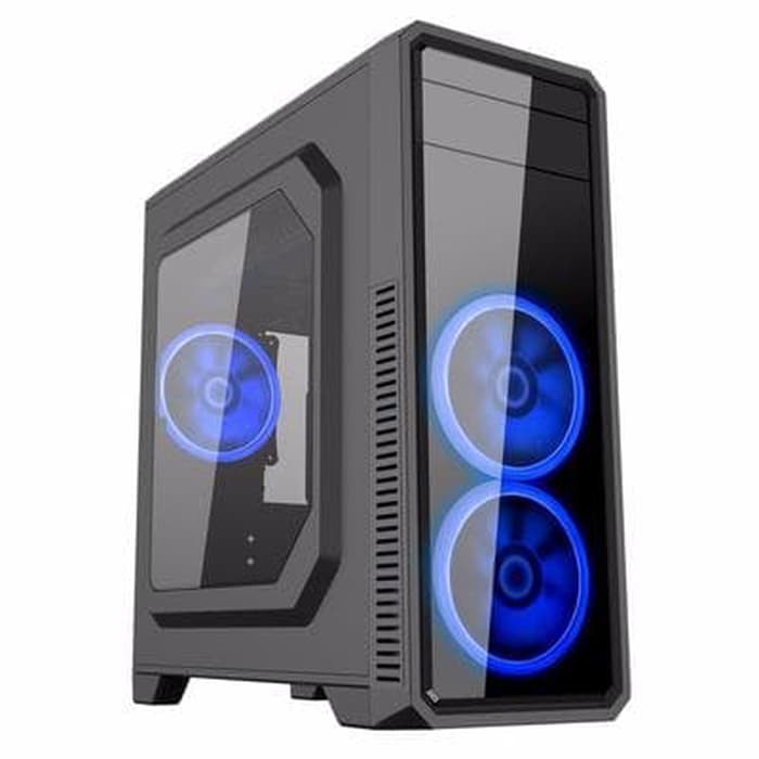 CASING GAMING GAMEMAX ATX G561 BLACK
