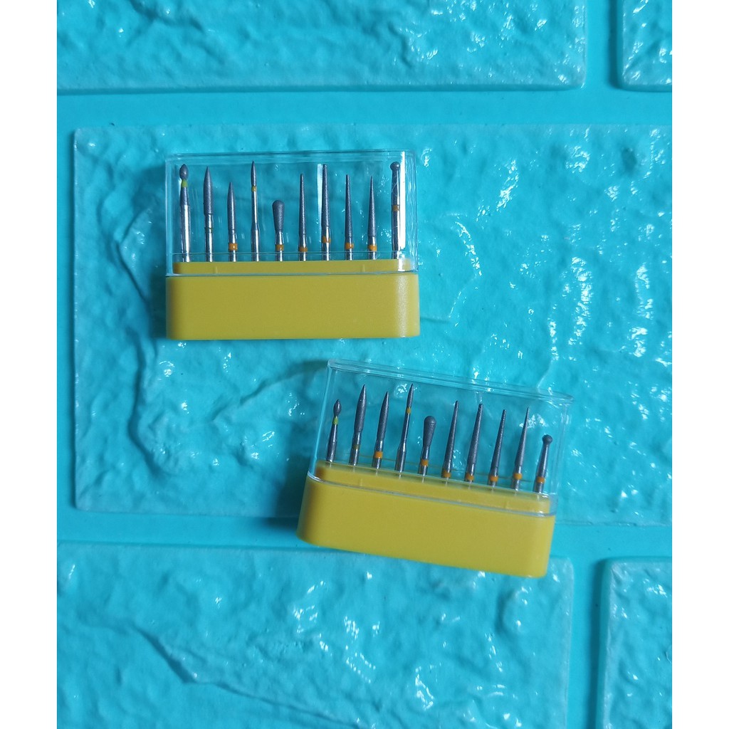 Dental diamond bur diamond bur finishing