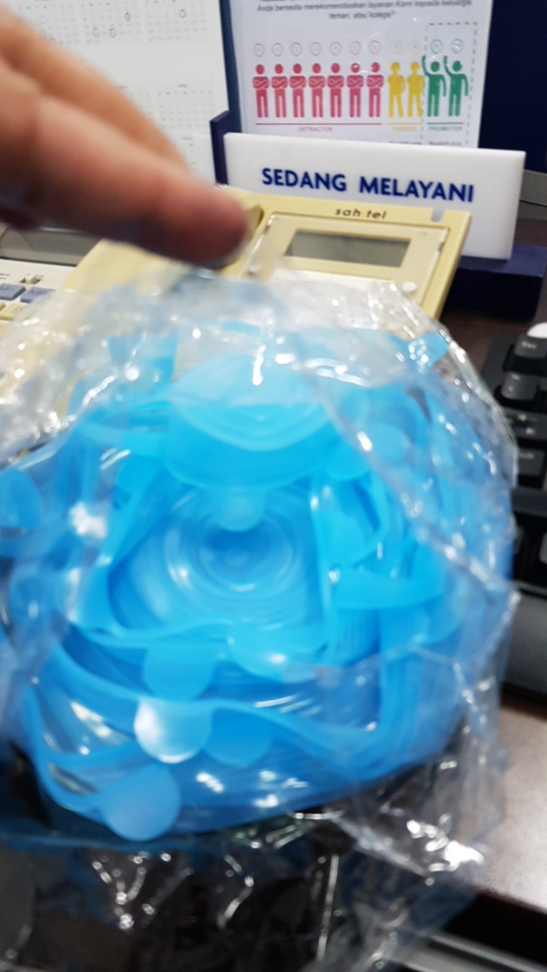 Alat Dapur Penutup Silikon Penutup Makanan 6in1 Untuk Mangkok, Panci & Gelas Food Cover 206-19