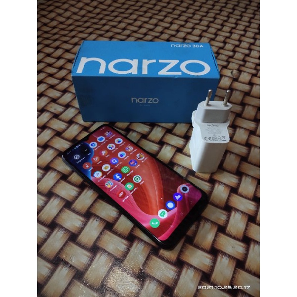 Hp bekas REALME NARZO 30a (4/64) Gaming