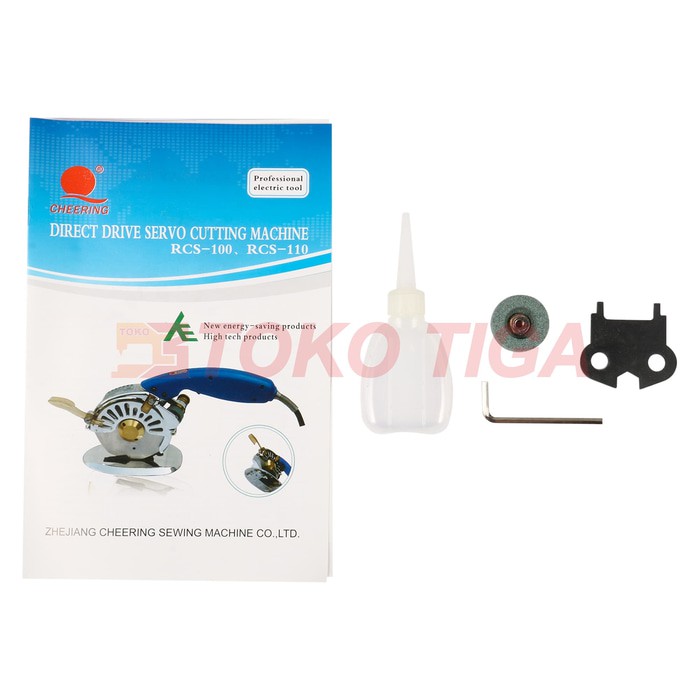 Mesin Potong Bahan Kain Portable Servo Motor Rcs 100 Cheering Rs100 Rs 100 Shopee Indonesia