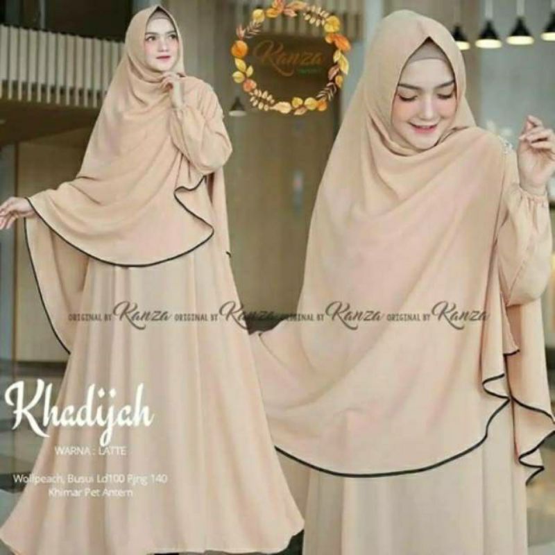 Baju Gamis Syari Syar I asdf Muslim Pesta Fashion Wanita Remaja Murah Terbaru Dress Polos 2021