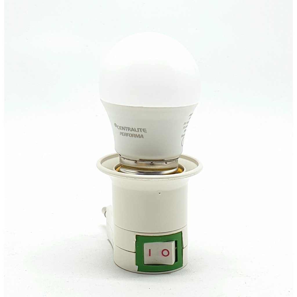 CTL Performa 3w Classic Bulb WW Kuning Premium + Linux Fiting Colok Switch / LAMPU TIDUR / Mini Lamp