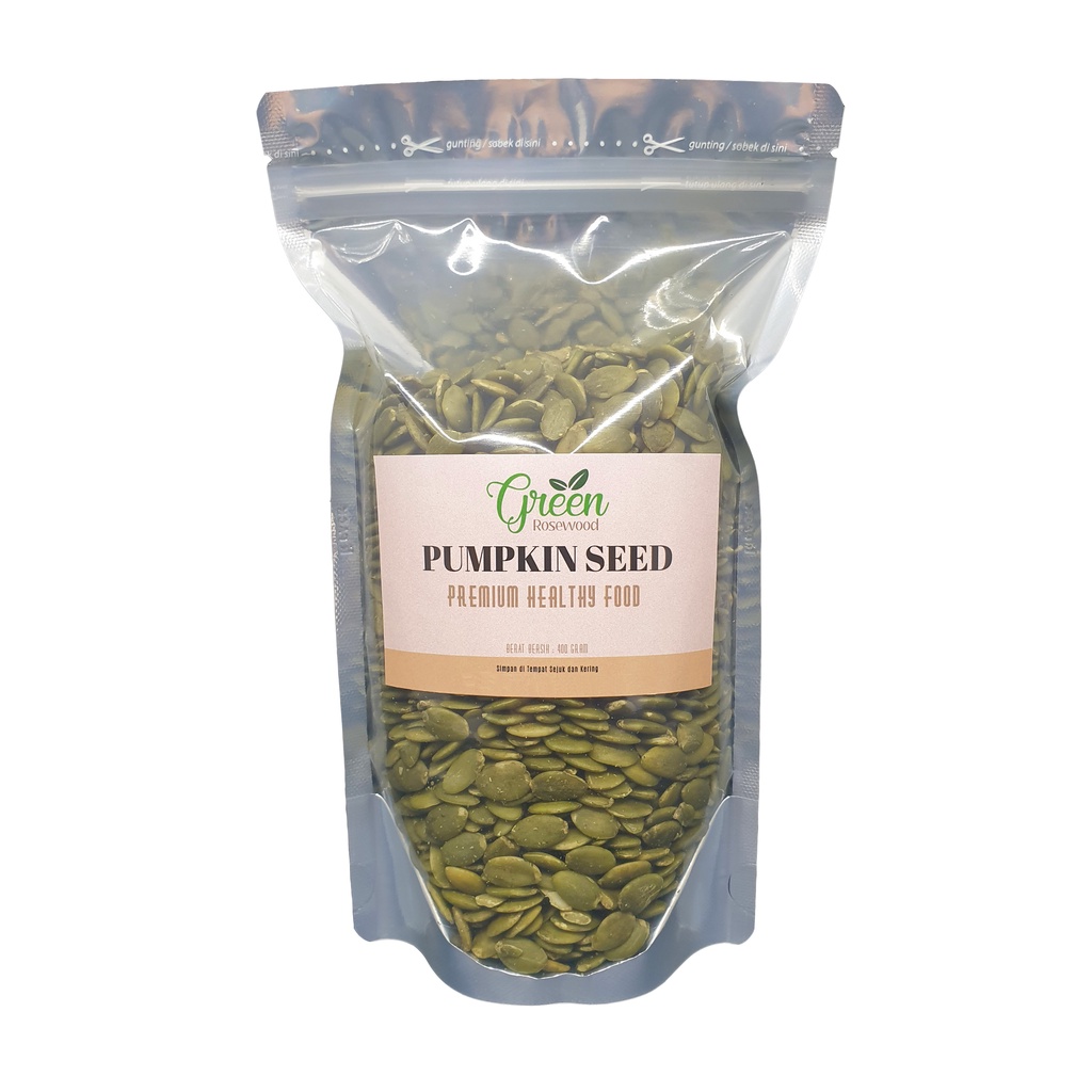 

ORGANIC PUMPKIN SEED 400 GRAM PREMIUM - BIJI LABU ORGANIK 400 GR
