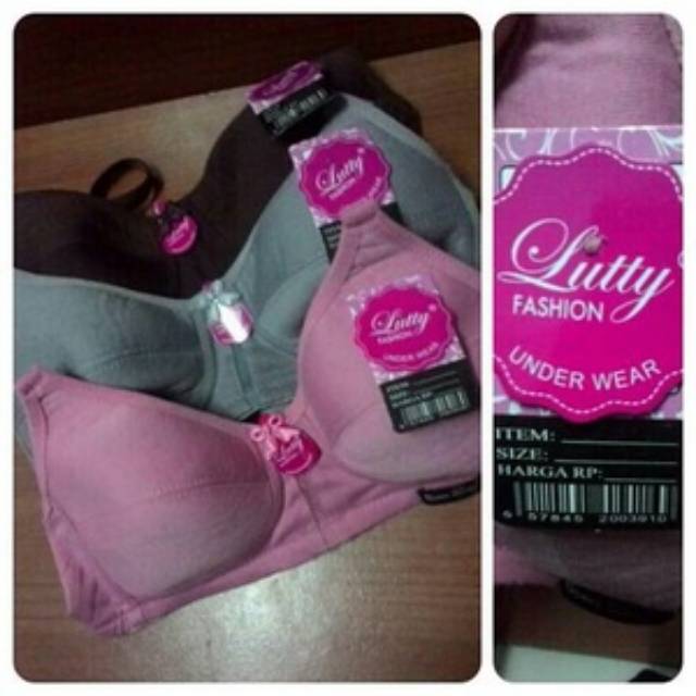 SportBra LUTTY BH Kancing 3 Jumbo