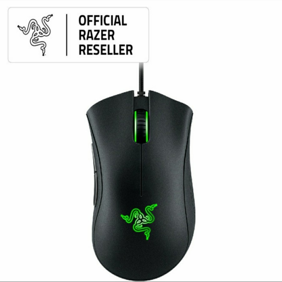 Razer DeathAdder Essential Black Gaming Mouse Wired 100% Ori Garansi Resmi