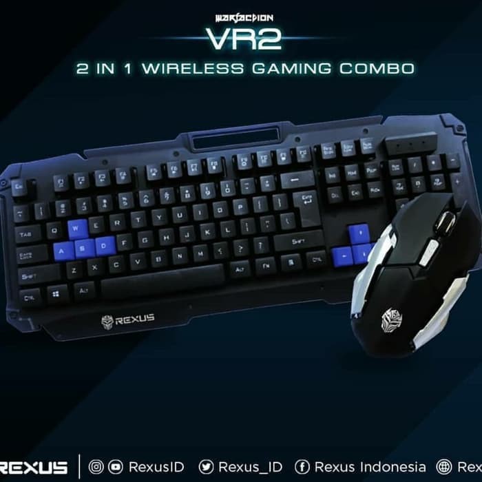 Keyboard Rexus Warfaction VR2