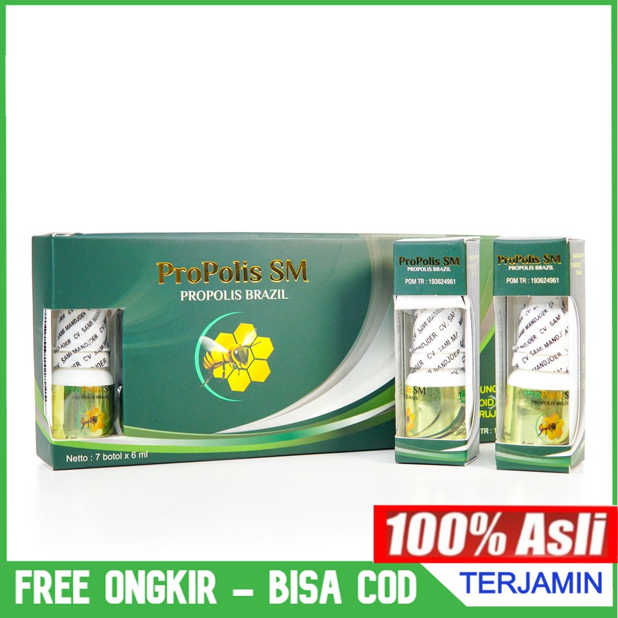 Obat Tetes Telinga Congek, Telinga Bernanah, Sakit kuping, Berdengung - PROPOLIS SM di Cirebon