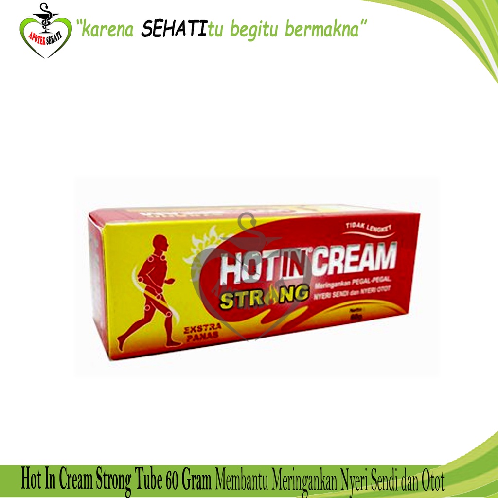 Hot In Cream Tube Krim Mengatasi Nyeri Otot dan Pegal