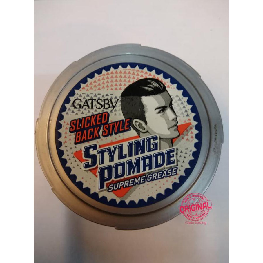 Pomade - Gatsby - Slicked Back Style styling pomade supreme grease 30g