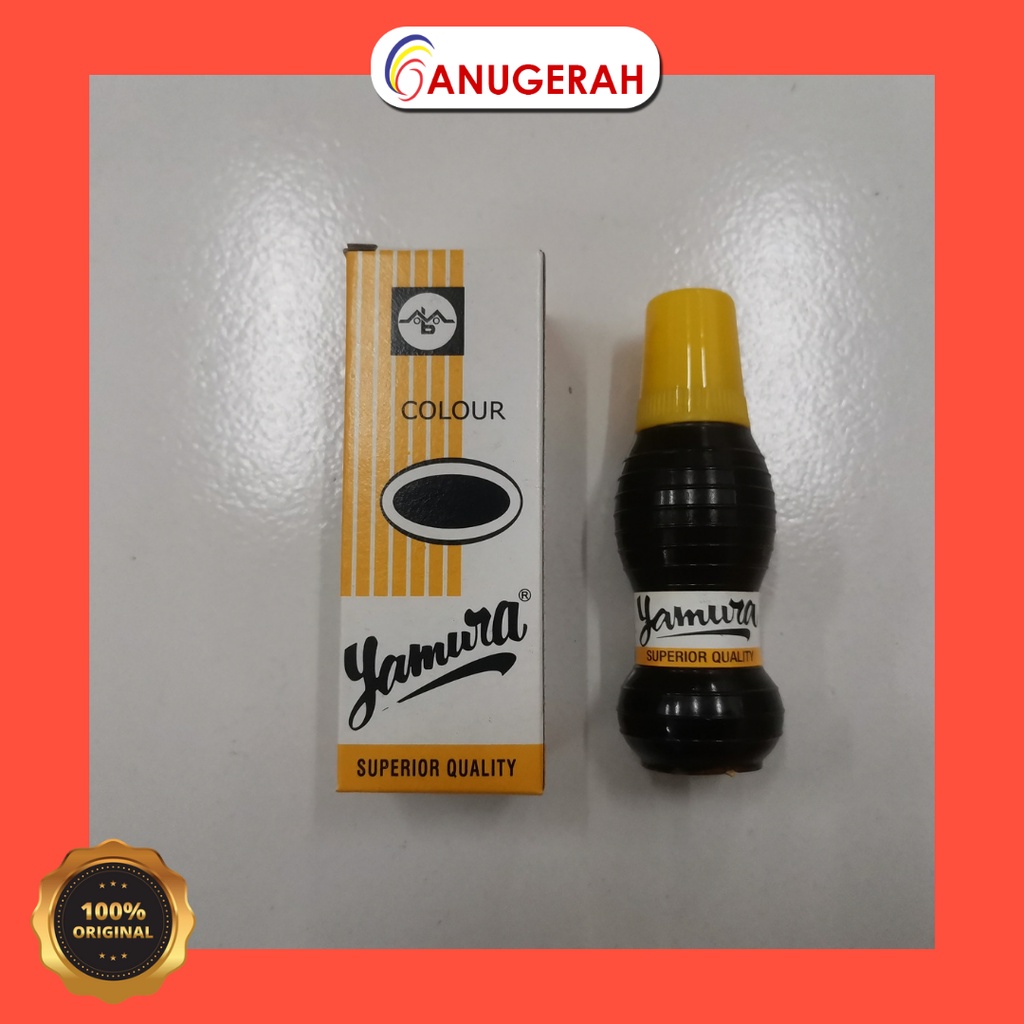 

YAMURA HITAM TINTA STAMP 25CC DOS KUNING