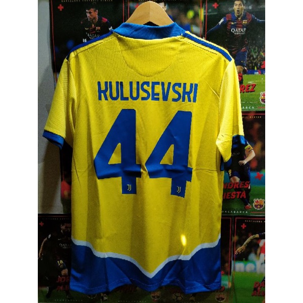 JERSEY JUVENTUS 3rd 2021/2022 + NAMESET KULUSEVSKI