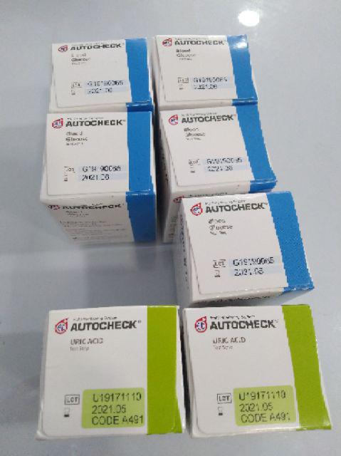 STRIP AUTOCHECK GULA DARAH / STIK AUTO CHECK BLOOD GLUCOSE REFILL / GDS