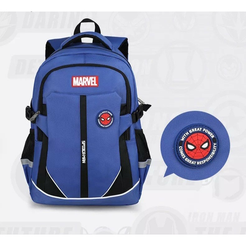 Tas ransel anak motif MARVEL IRON MAN - CAPTAIN AMERCA - SPIDERMAN - Tas sekolah anak SD SMP - Tas ransel anak laki-laki - Tas ransel anak terbaru kekinian - Tas anak sekolah TRENDY -Tas ransel anak laki-laki terlaris