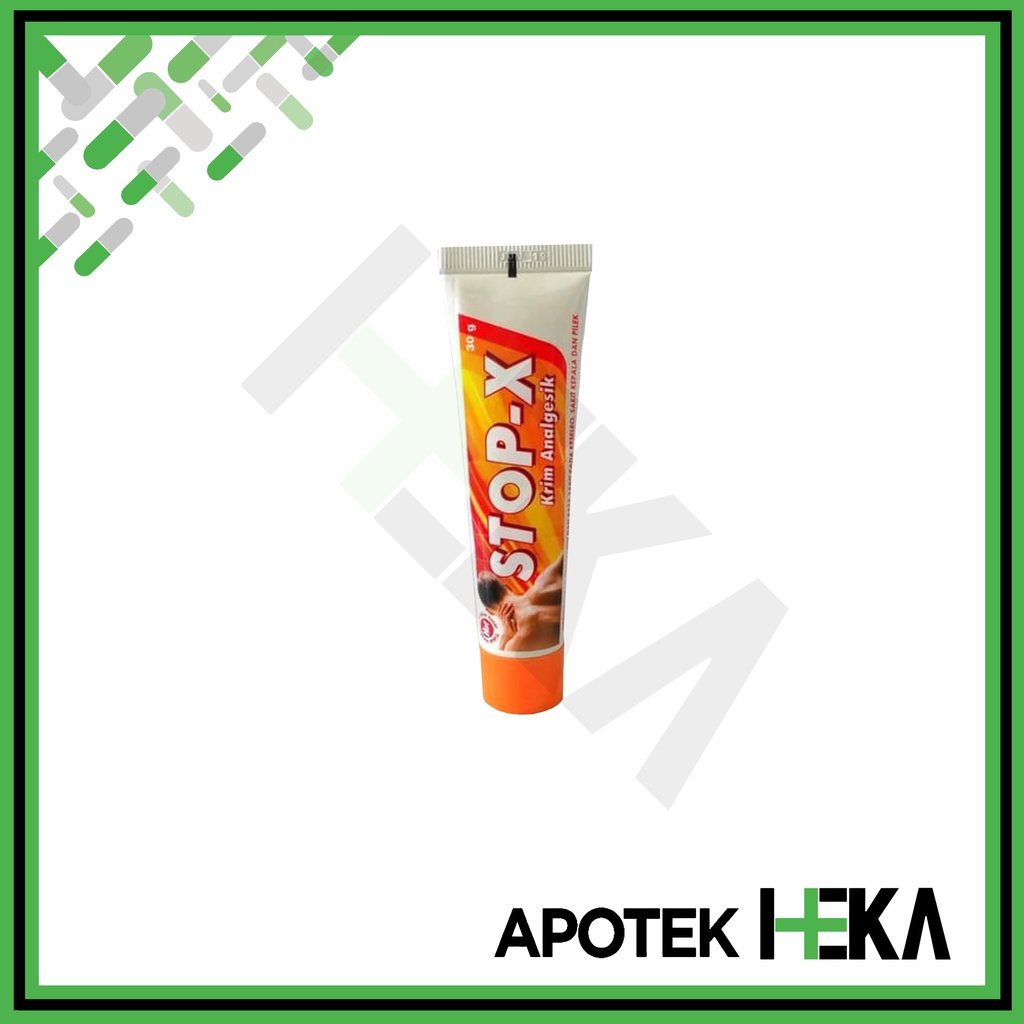 Stop-X Krim 30 g - Salep Analgesik Pereda Nyeri Pegal (SEMARANG)