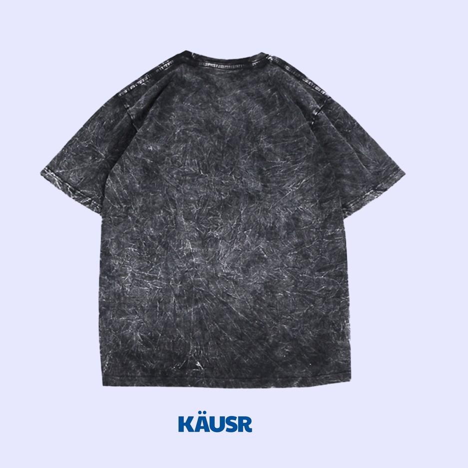 Harga Bersahabat.. Oversize Tees/Tshirt/Kaos Black Washed Polos