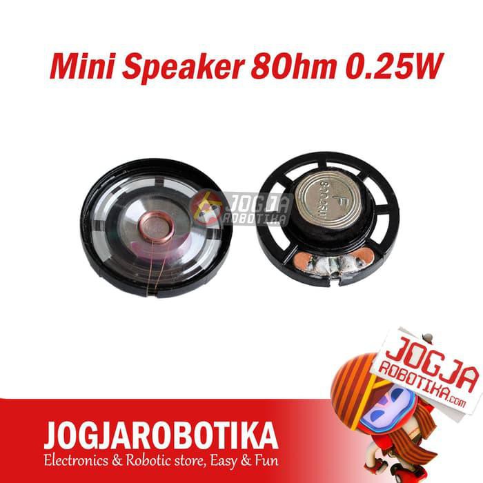 Mini Speaker 8 Ohm 0.25W