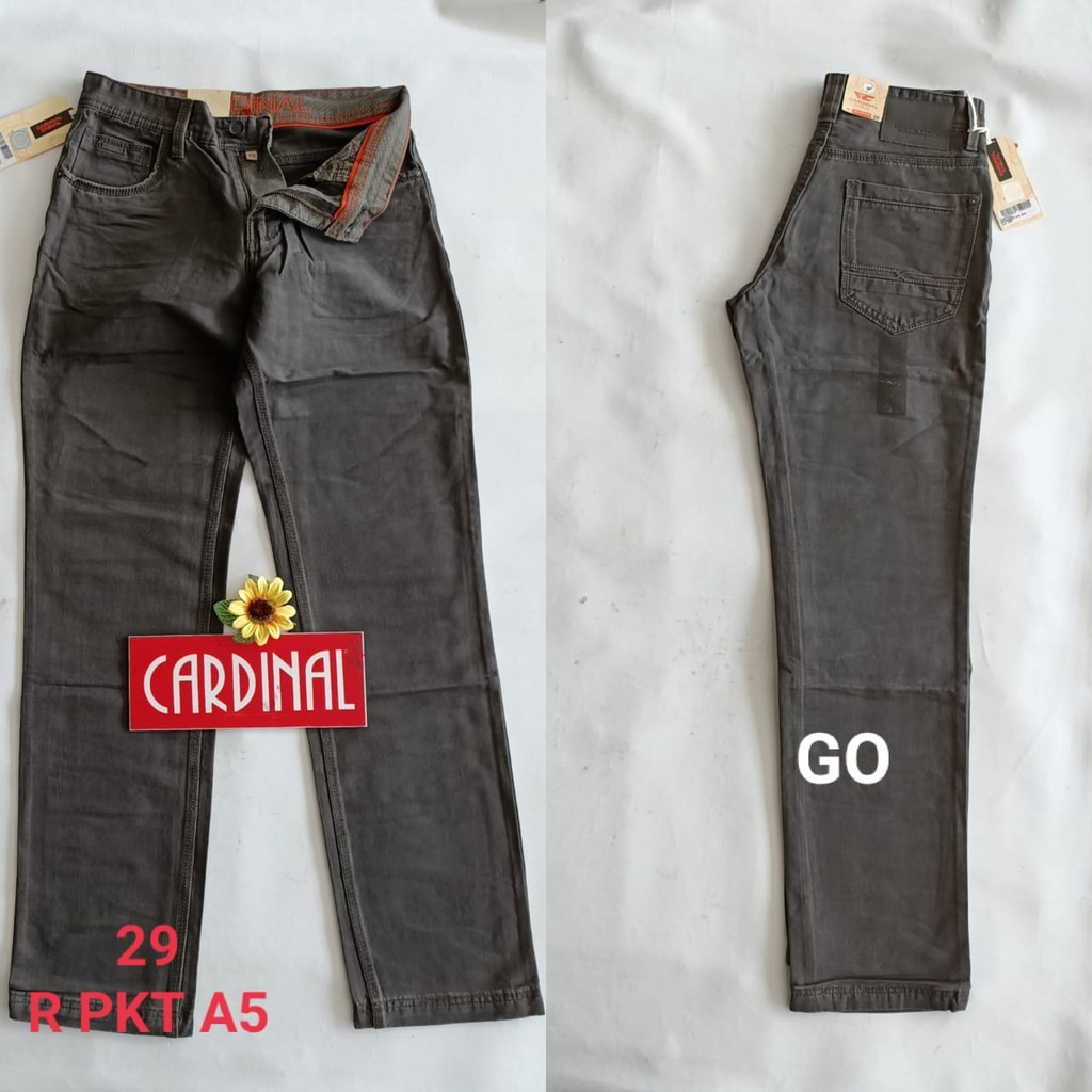 BB 29-PKT CARDINAL CASUAL CELANA POCKETS PANJANG Pria Fashion Laki Brand Kekinian Celana Chino