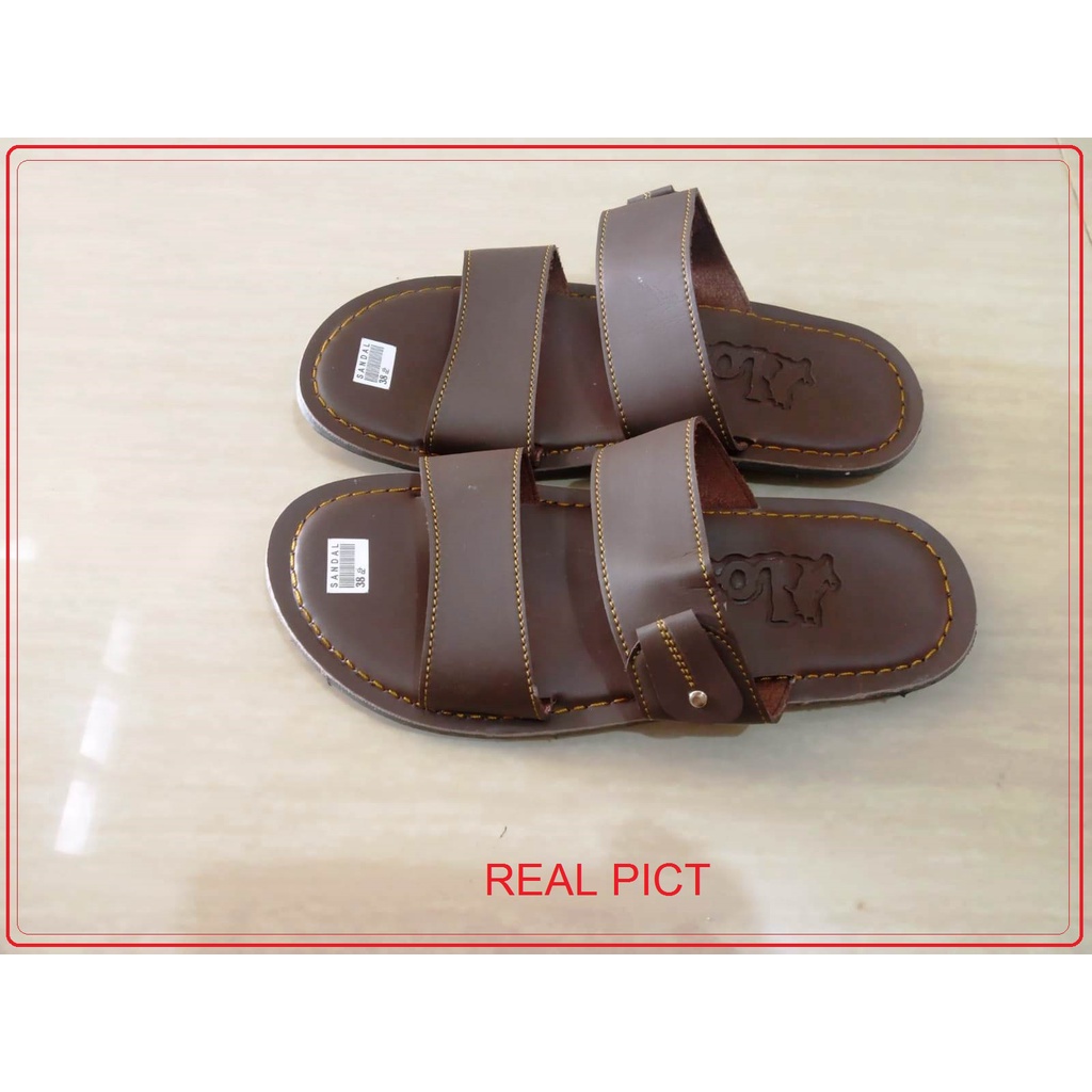 SANDAL PRIA / SANDAL KULIT / SANDAL TRENDY MODEL BAN 2