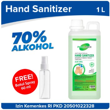 Hand Sanitizer Cair 1 Liter (1000ml) Handsanitizer Refill Spray