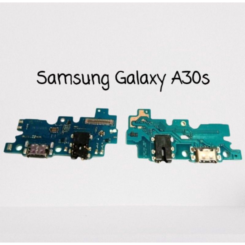 BOARD PAPAN PCB KONEKTOR CONNECTOR CHARGER SAMSUNG GALAXY A30S A307 PLUG IN MIC ORIGINAL