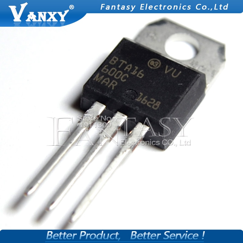 (Ready Stock) 5pcs BTA16-600C TO-220 BTA16-600 BTA16 160-600C Triacs 16 Amp 600volt TO220 Baru original