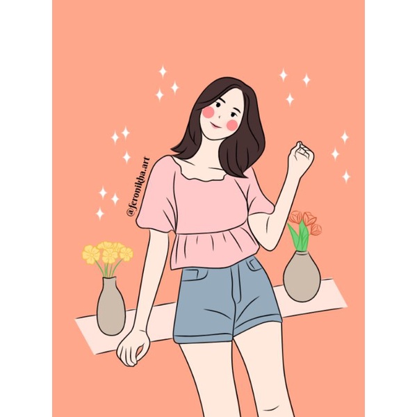 

illustrasi art costum illustrasi gambar kartun vector wajah