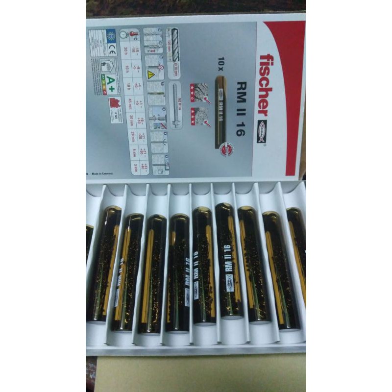 kapsul chemical anchor bolt m16