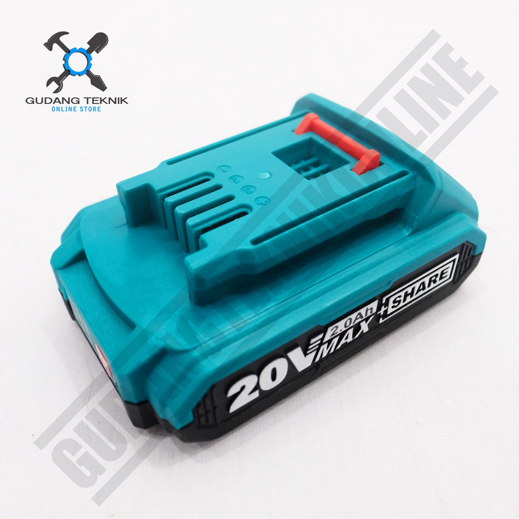 Baterai 20V TOTAL TFBLI20011 / Battery Pack 20 Volt TFBLI 20011 TOTAL