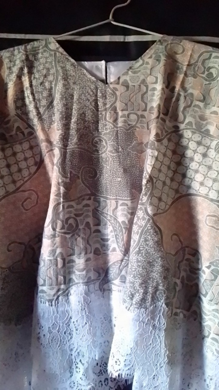 Kalyana Batwing Blus Atasan Wanita #2 Soft Renda Batik Kondangan Casual Kekinian