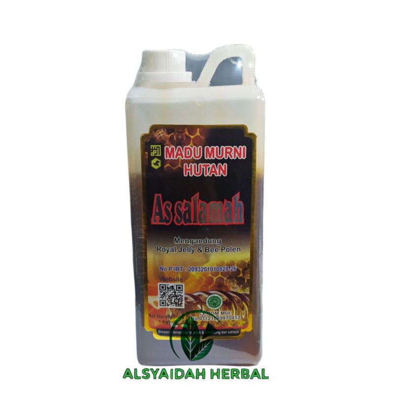 

Madu hutan assalamah isi 1 kg assalamah hutan