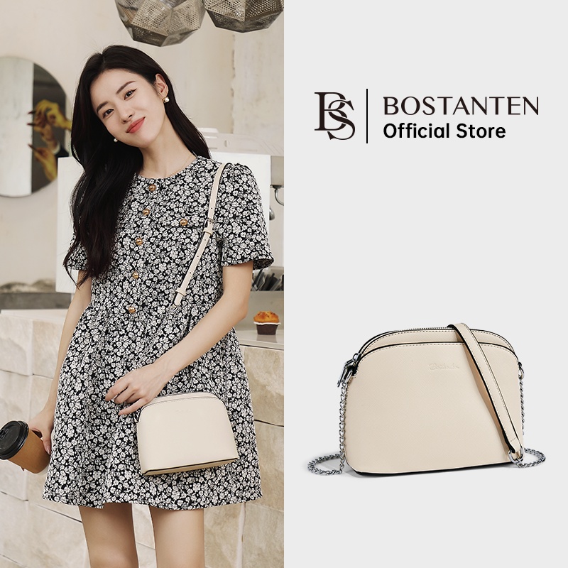 Bostanten Tas Selempang Wanita Fashion Sling Bag Chain Shoulder Bag