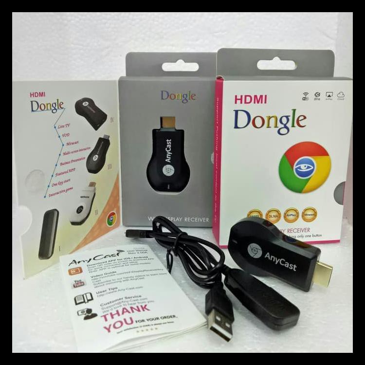 100% BERKUALITAS WIRELESS HDMI DONGLE ANYCAST BLUETOOTH HP KE TV 100% TERMURAH