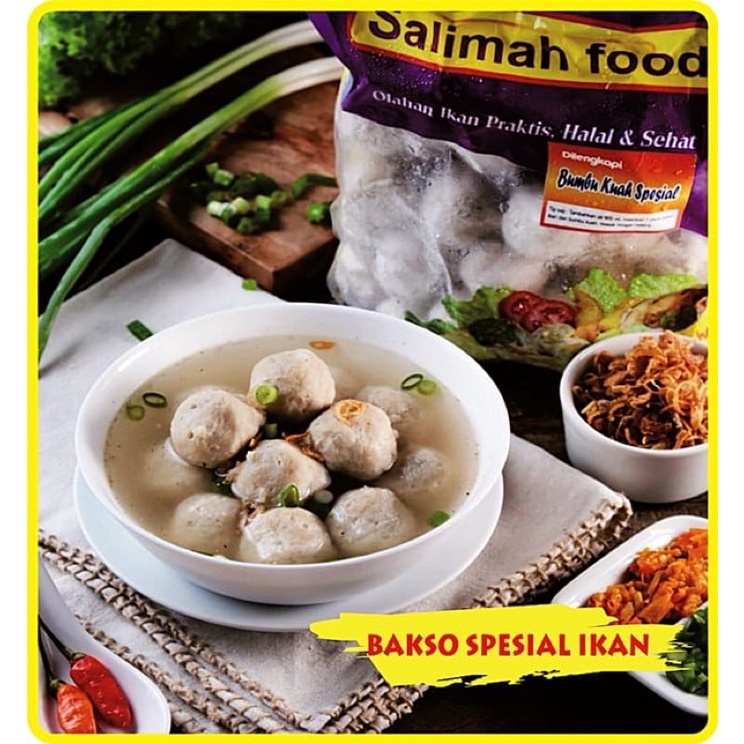 

Bakso spesial Ikan 500 g By salimah Food