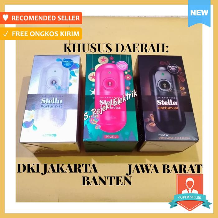 Stella Matic Set Parfum'Ist Pengharum Ruangan Include Refill & Baterai