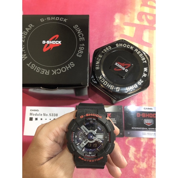 Casio G-SHOCK W.R 20 BAR GA-110GB