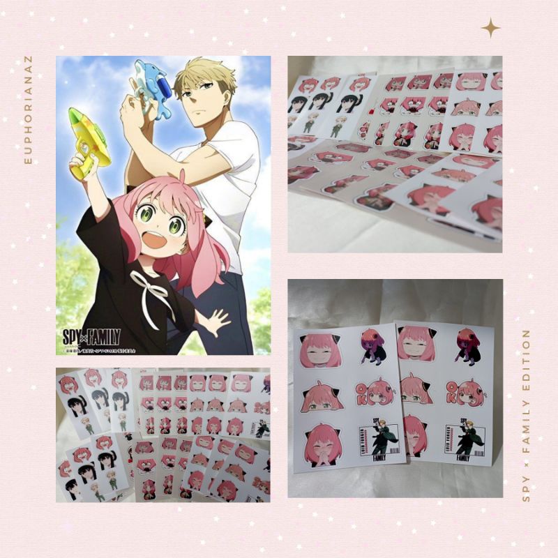 

stiker spy × family edition [anya, yor, loid forger]