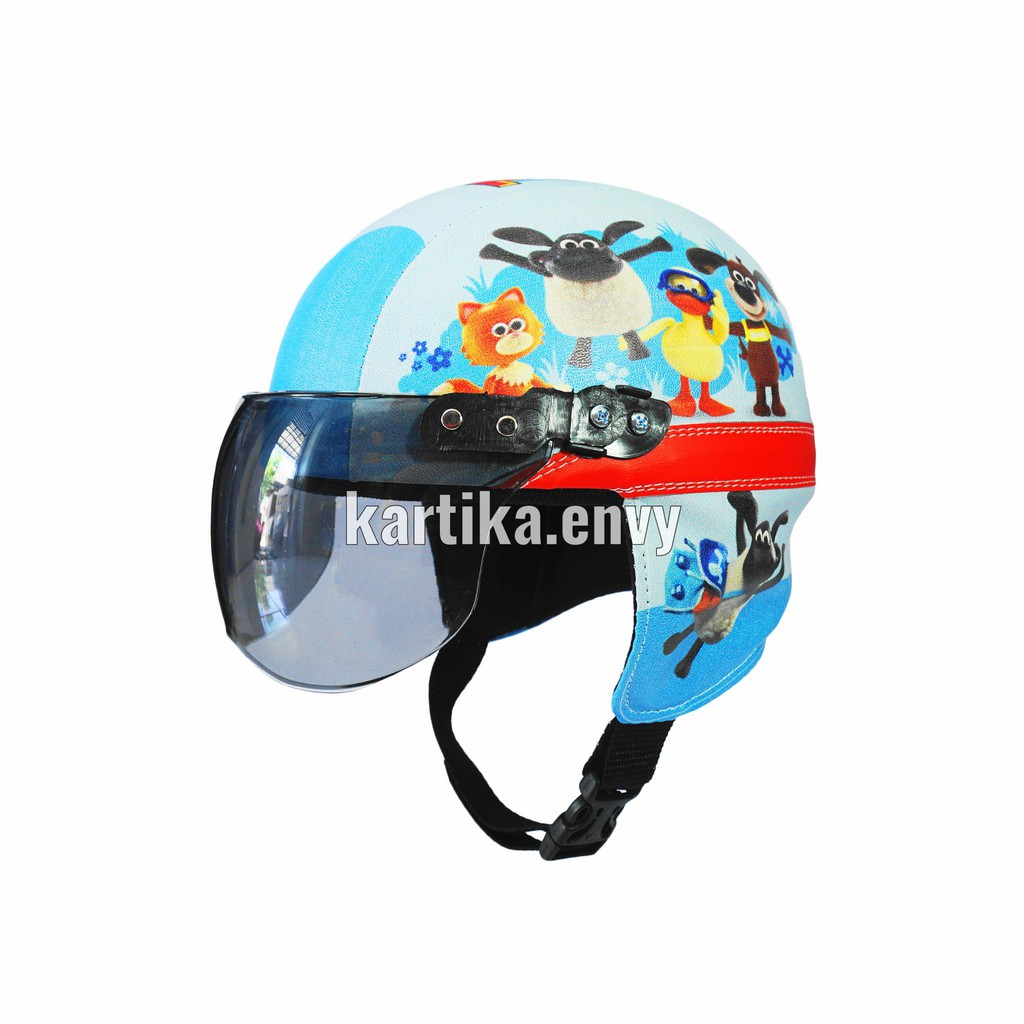 SUPER Helm Anak Retro Timmy Time