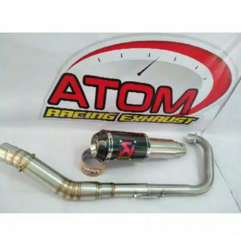 knalpot Akrapovic GP m1 carbon Vixion R15 CBR 150