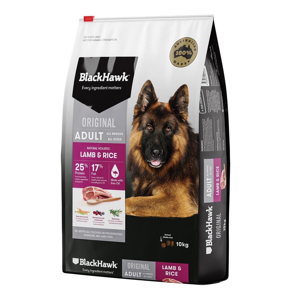 

BLACKHAWK Makanan Anjing Original Dog Lamb and Rice 10kg