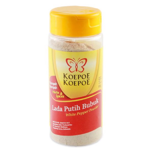 

Koepoe Koepoe Bubuk Lada Putih 85 g